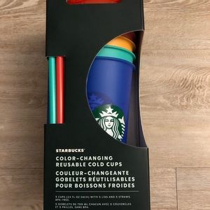 Starbucks color changing cups